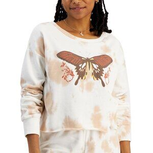 Grayson Threads Butterfly Printed Sweatshirt for Juniors, Size L, New